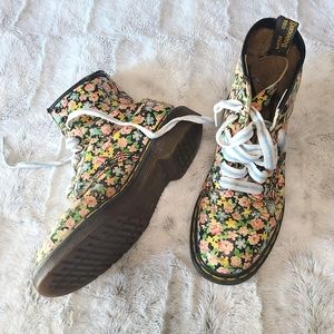 Vintage Floral Doc Martens
